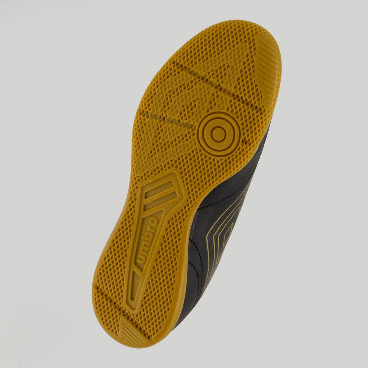 Chuteira Umbro Class Footballer Futsal Preta e Dourada Preto/Dourado 5