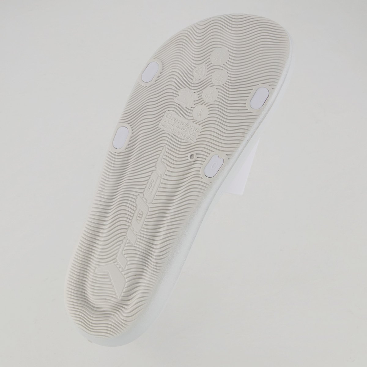 Chinelo Slide Rider Feel Branco Branco 5