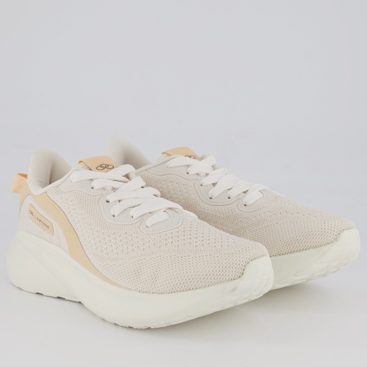 Tênis Olympikus Virtuose Feminino Bege Bege 2