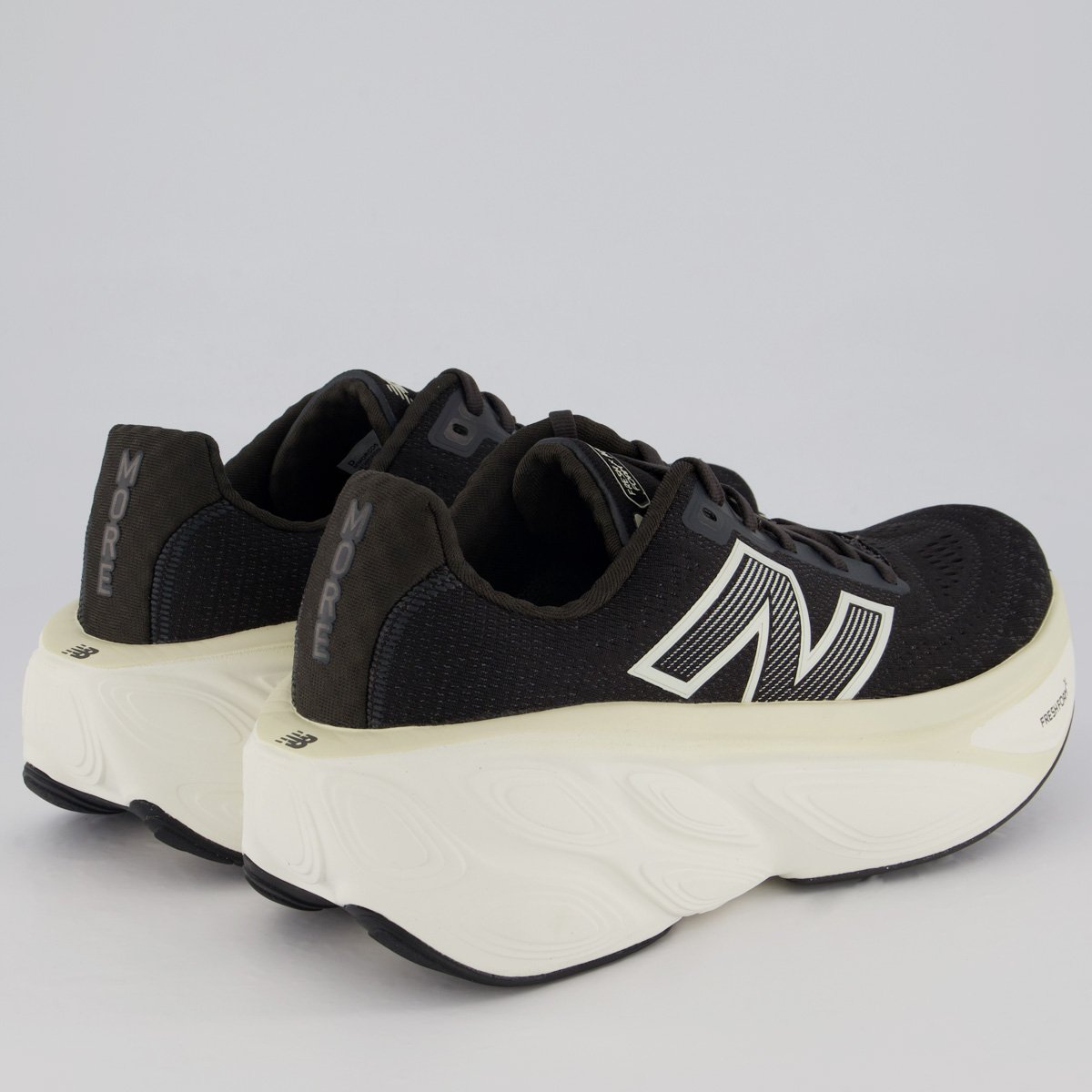 Tênis New Balance Fresh Foam X More V5 Preto Preto 3