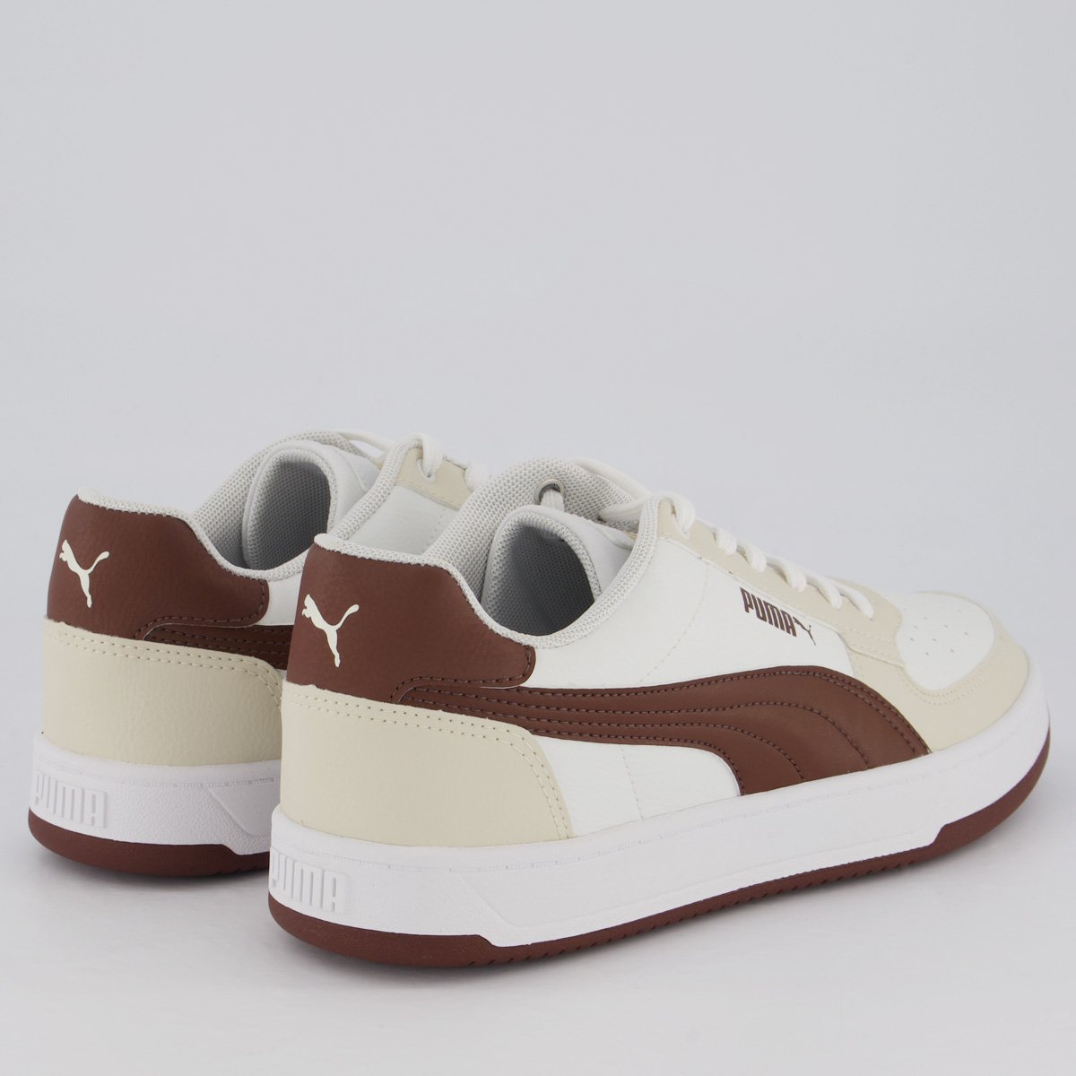 Tênis Puma Caven 2.0 BDP Off White e Marrom Off White/Marrom 3