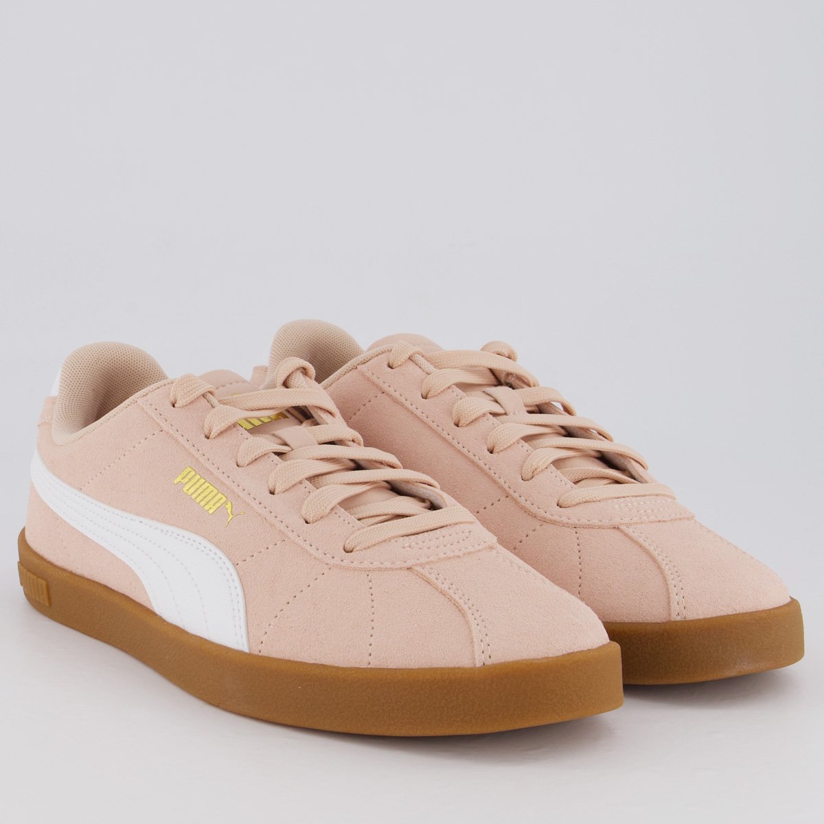 Tênis Puma Club II Feminino Rosa Rosa 2