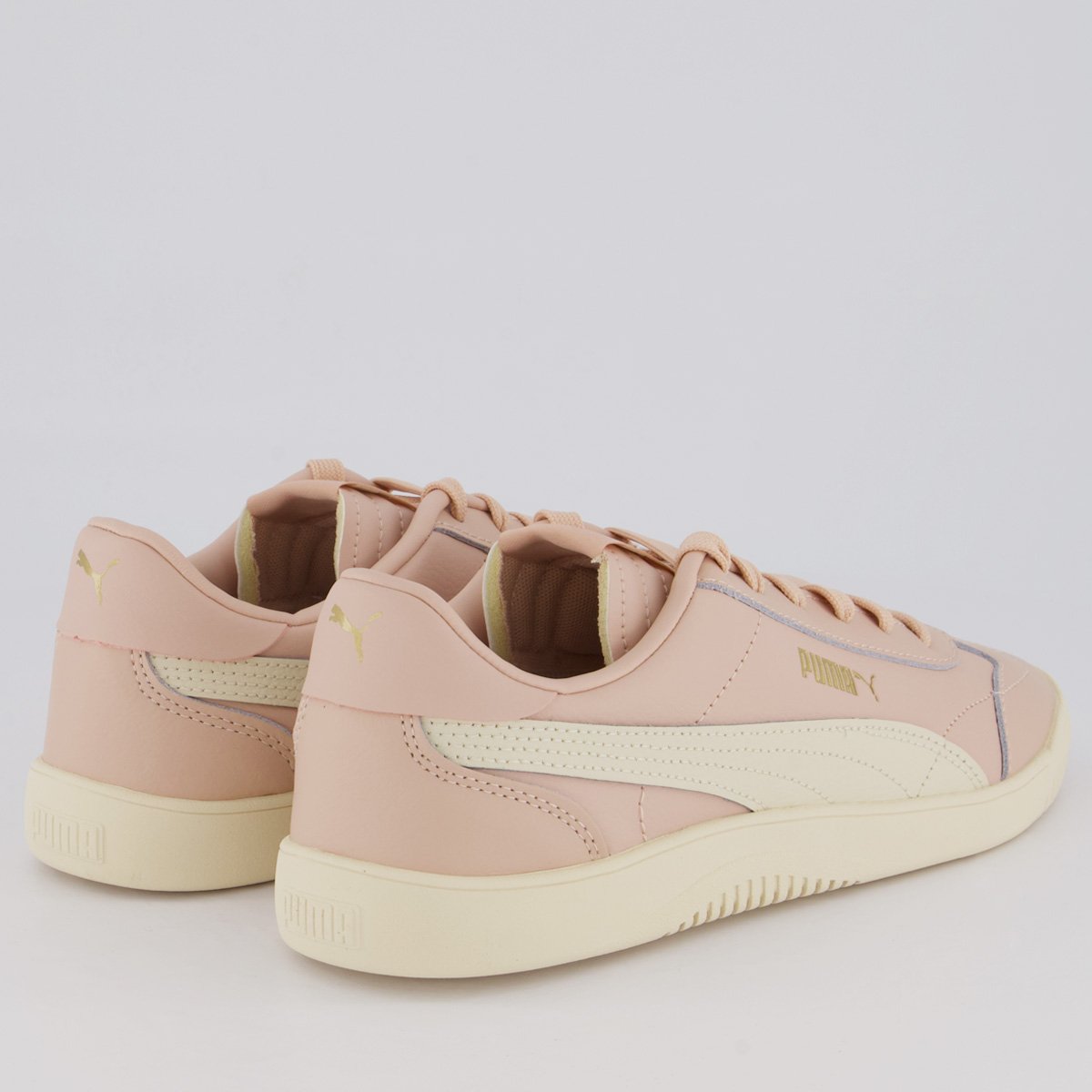 Tênis Puma Club 5V5 Feminino Rosa Rosa 3