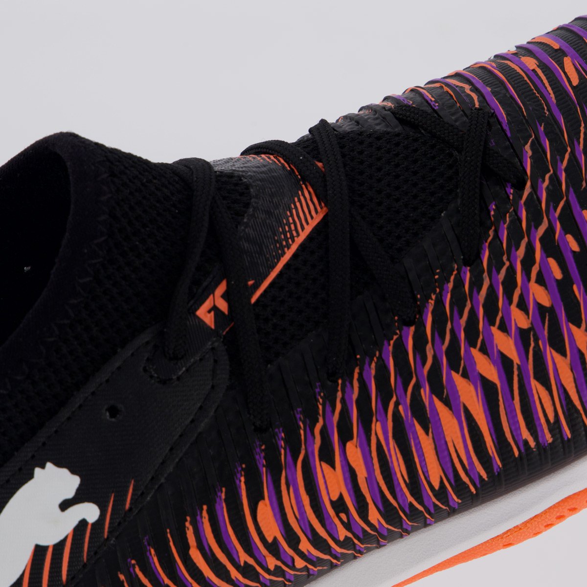 Chuteira Puma Future 8 Neymar Match IT + MID Futsal Juvenil Preta e Laranja Preto/Laranja 7