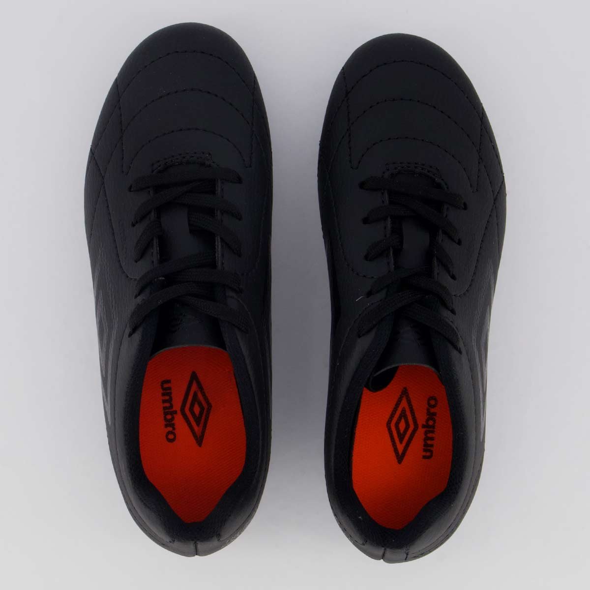 Chuteira Umbro Class Footballer Campo Juvenil Preta Preto 4