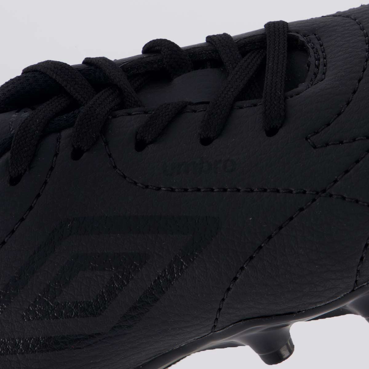 Chuteira Umbro Class Footballer Campo Juvenil Preta Preto 7