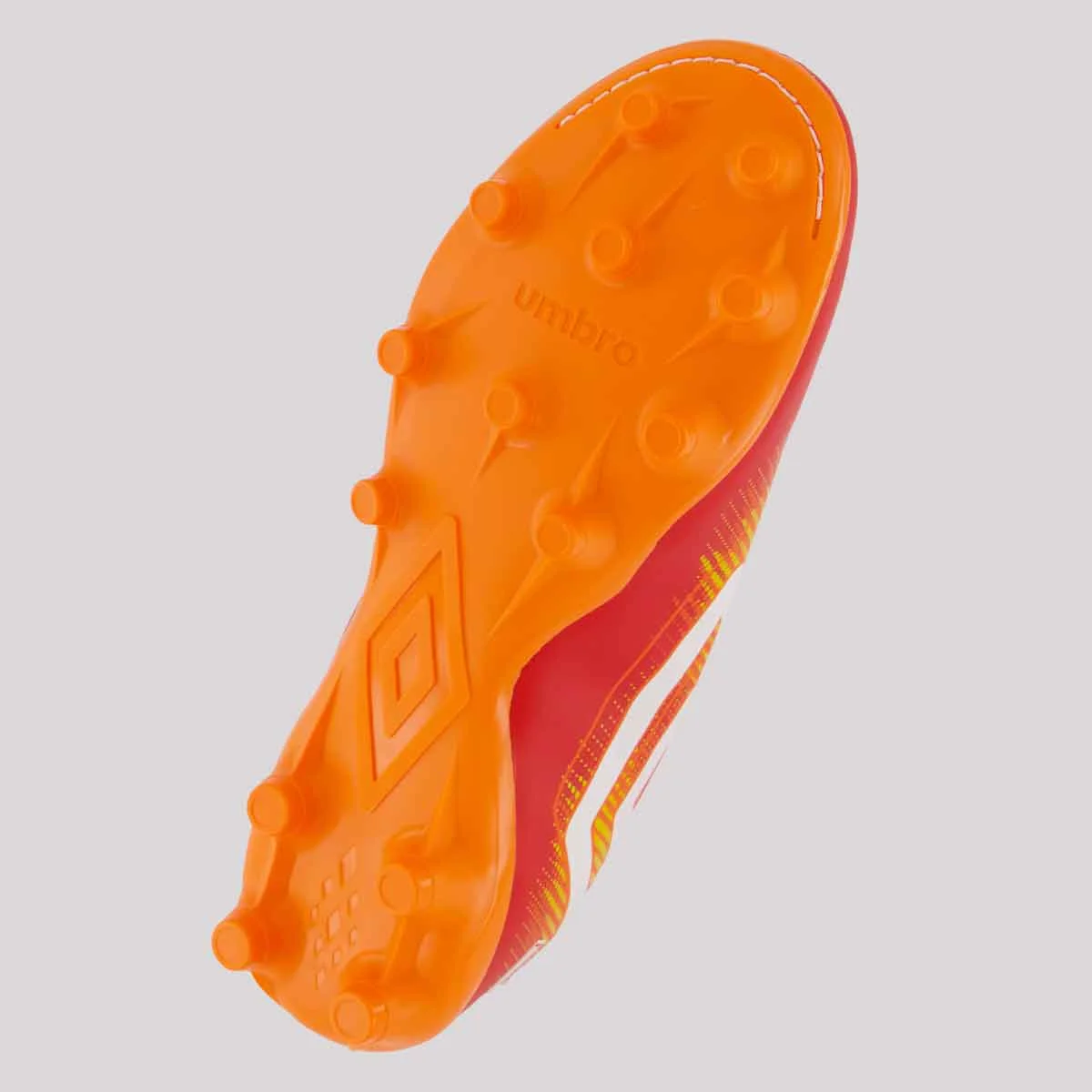 Chuteira Umbro Heatmap Campo Vermelha e Laranja Vermelho/Laranja 5