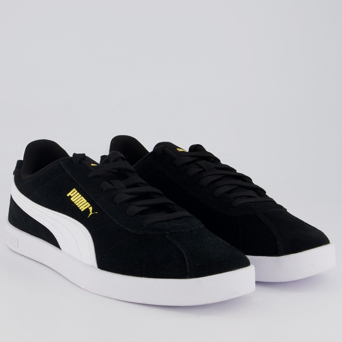 Tênis Puma Club II Preto e Branco Preto/Branco 2