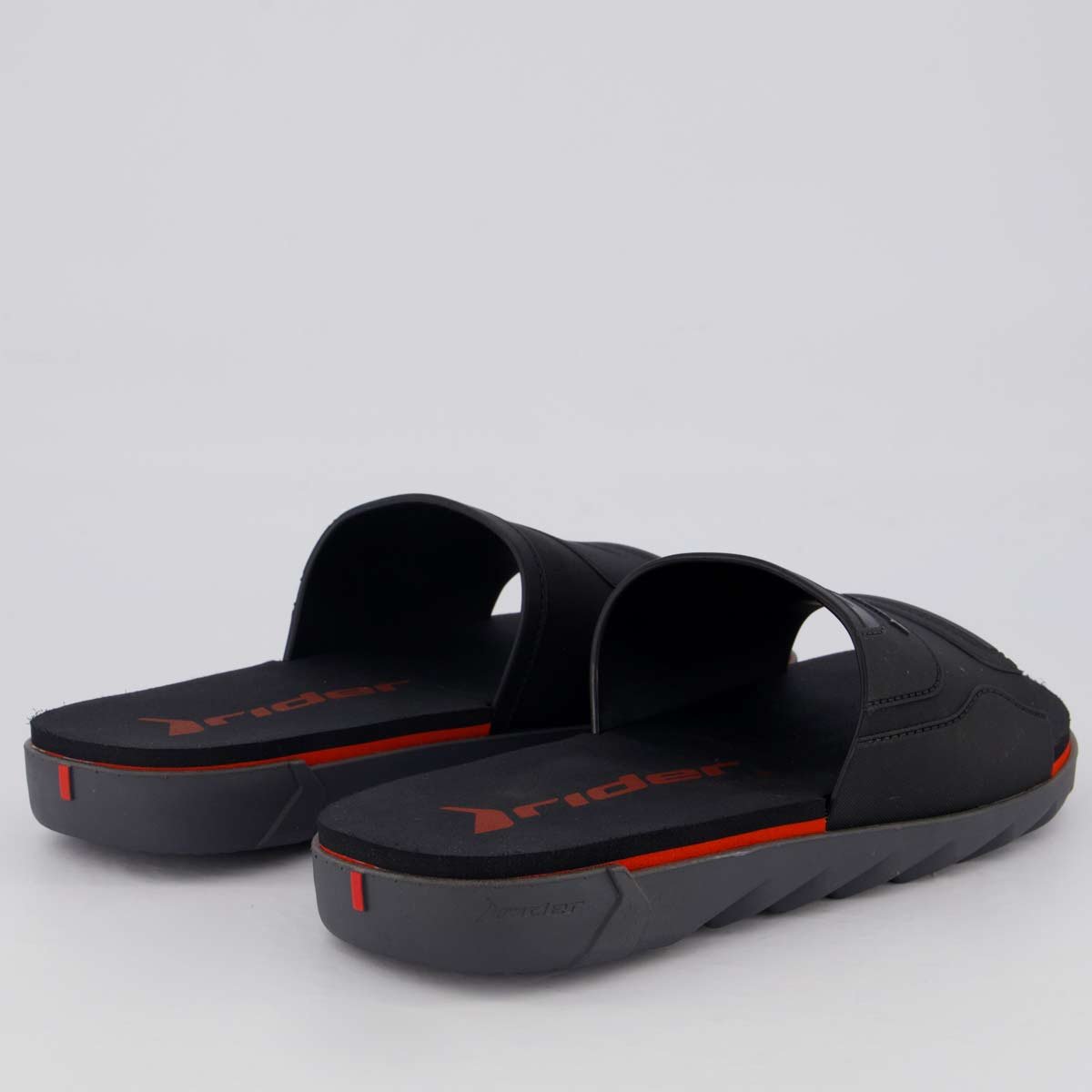 Chinelo Slide Rider Plus Preto Preto 4