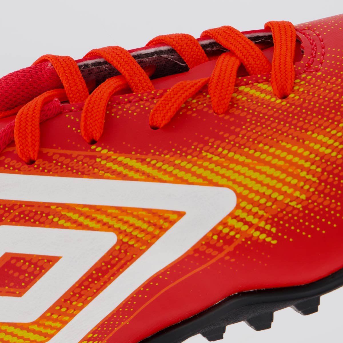 Chuteira Umbro Heatmap Society Juvenil Vermelha e Laranja Vermelho/Laranja 7