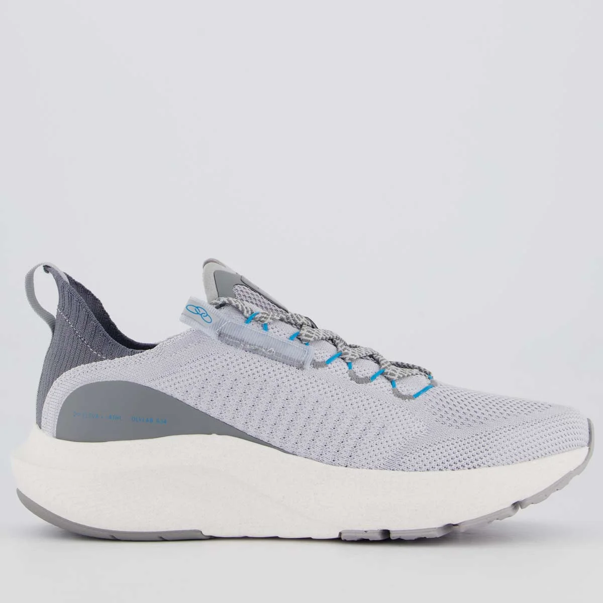 Tênis Olympikus Reverso 2 Cinza e Branco Cinza/Branco 1