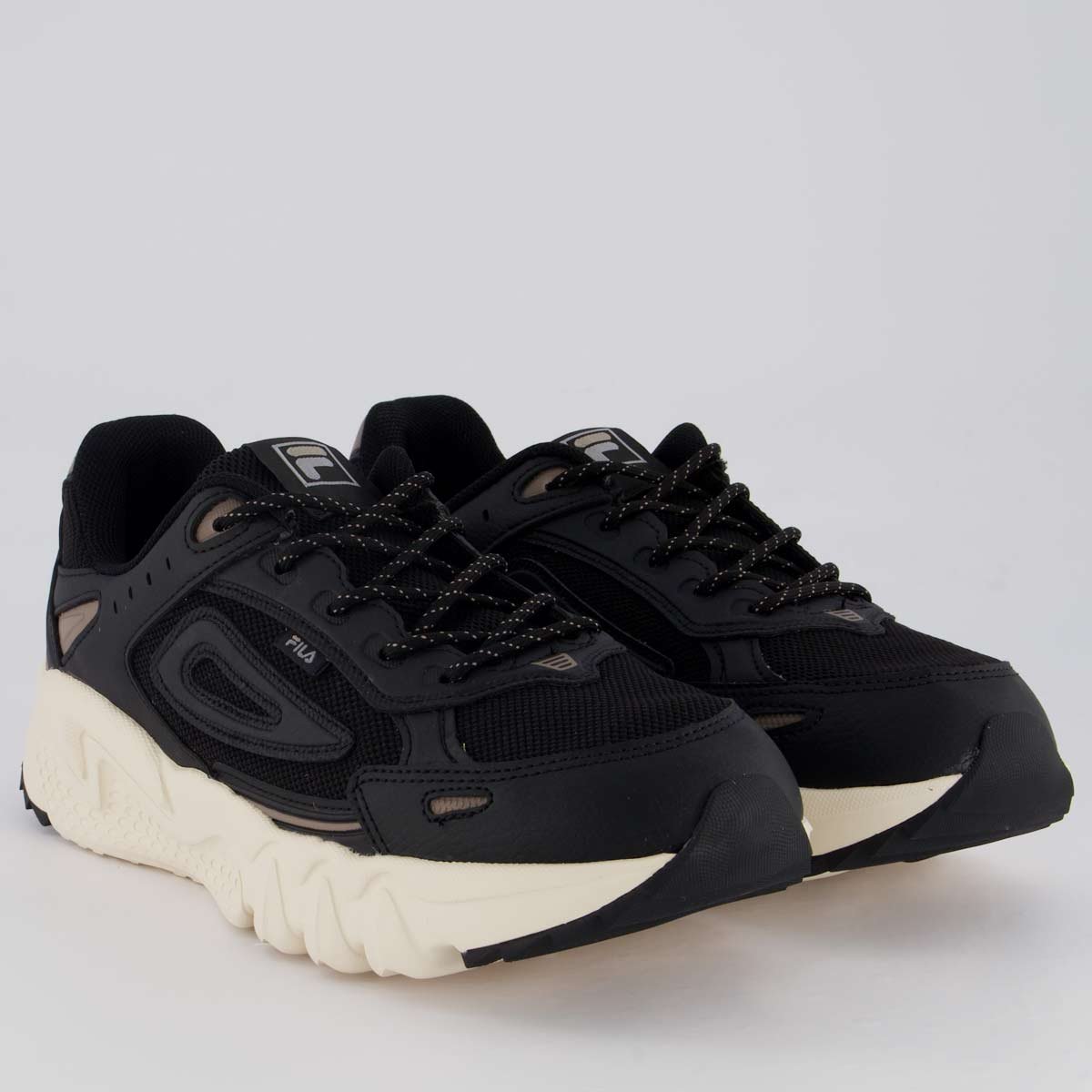 Tênis Fila Venture Tracer 2 Preto Preto 2
