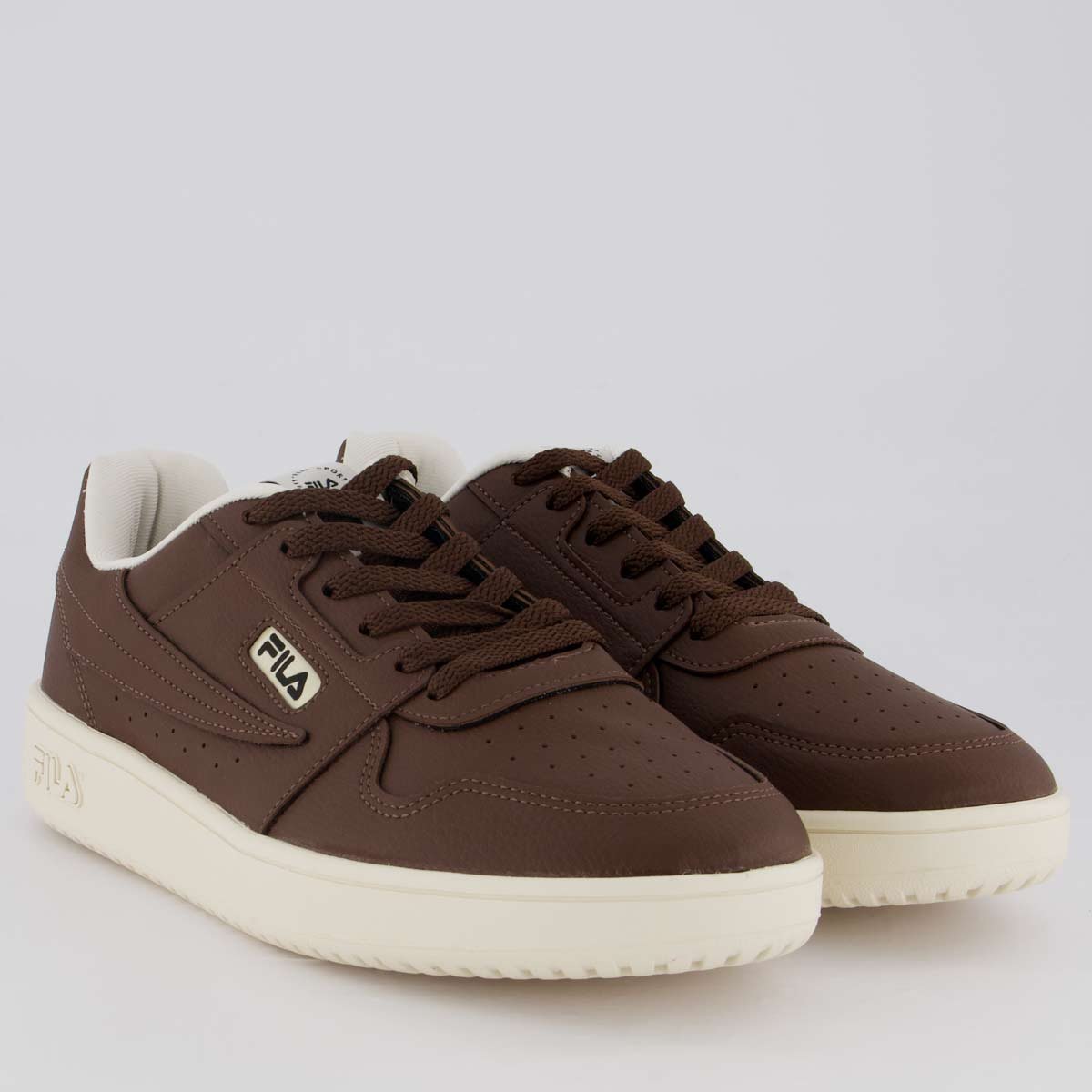 Tênis Fila ACD Classic Marrom e Bege Marrom/Bege 2