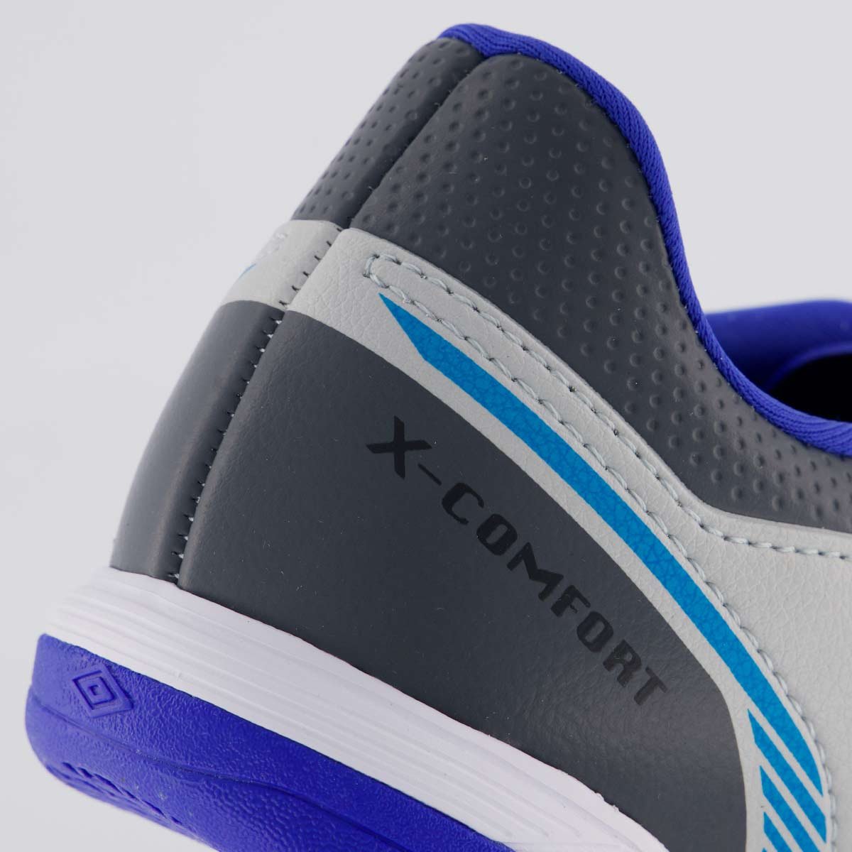 Chuteira Umbro X-Comfort Futsal Cinza e Royal Cinza/Royal 6