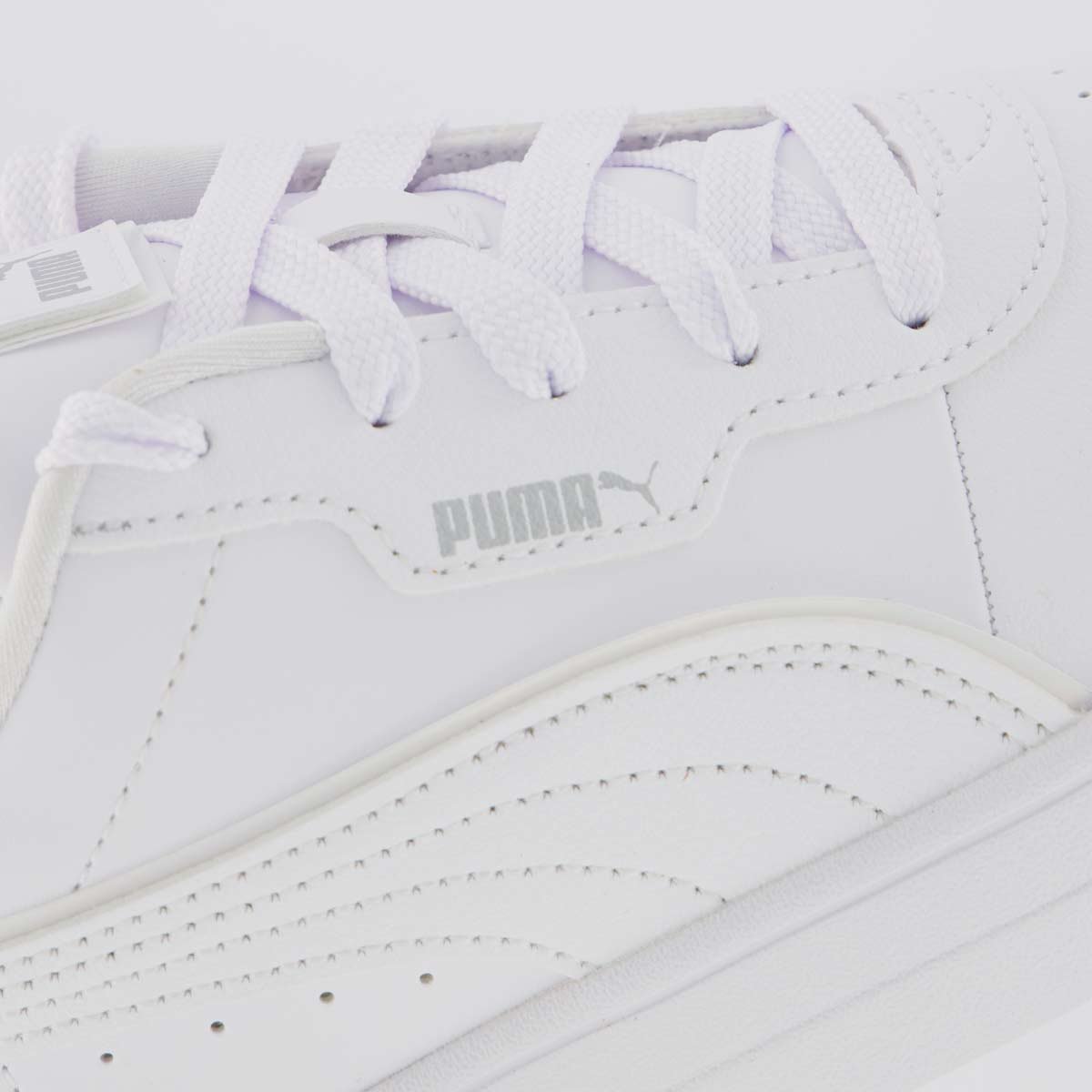Tênis Puma Carina 3.0 Holo 2.0 PS Infantil Branco Branco 7