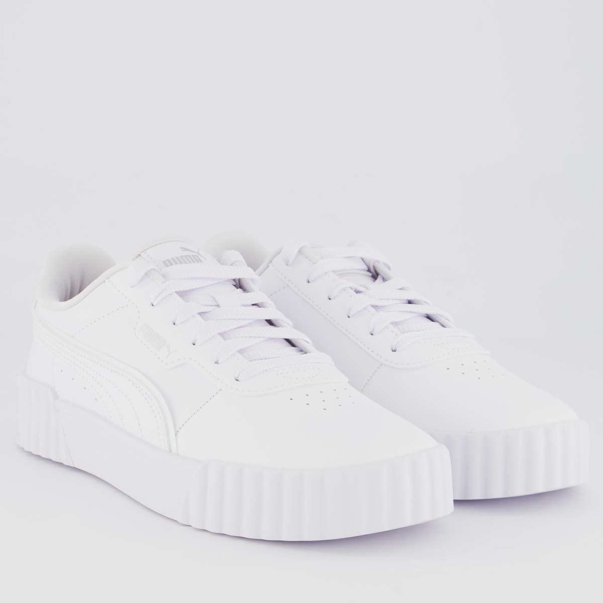 Tênis Puma Carina 3.0 Holo 2.0 Feminino Branco Branco 2