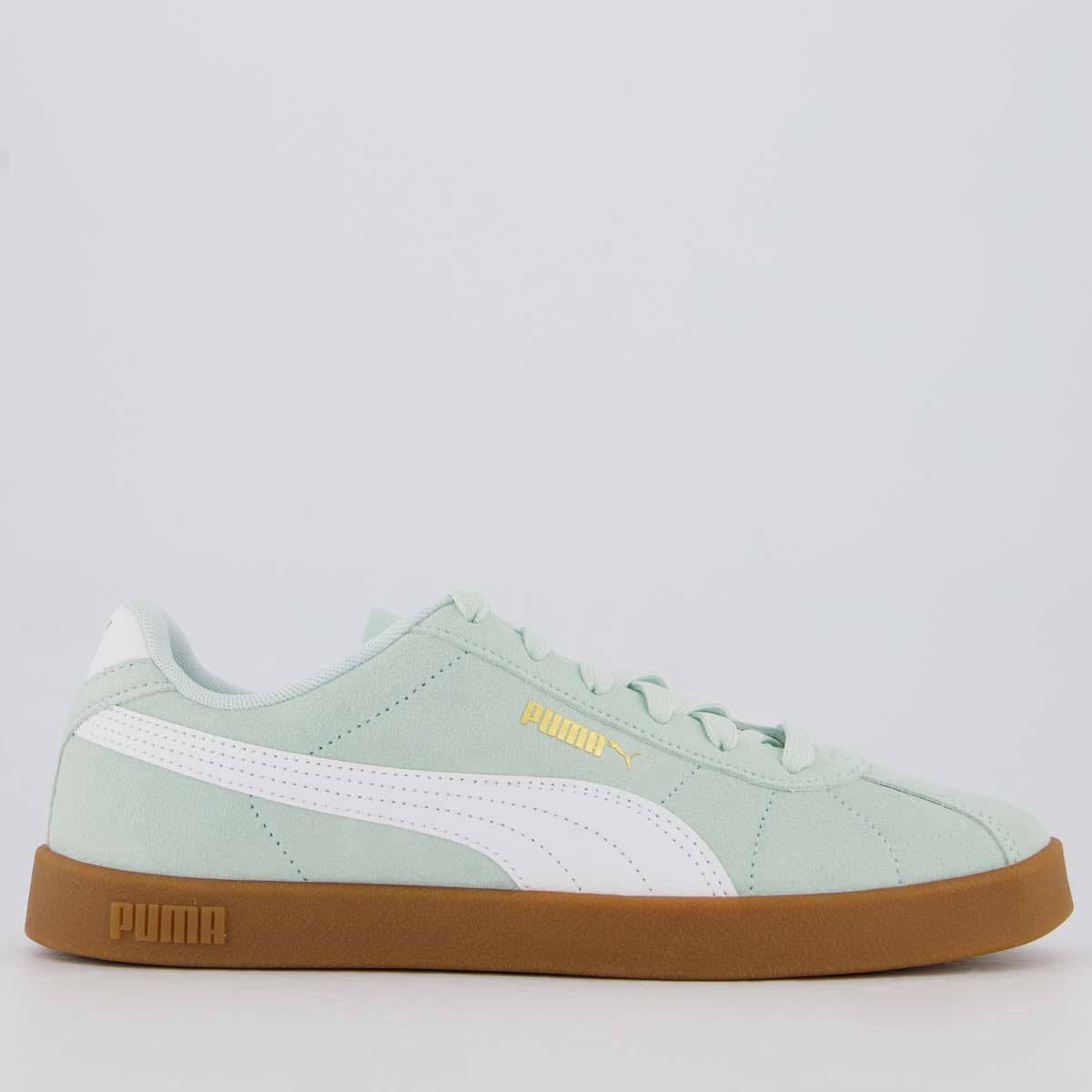 Tênis Puma Club II Feminino Verde Verde 1