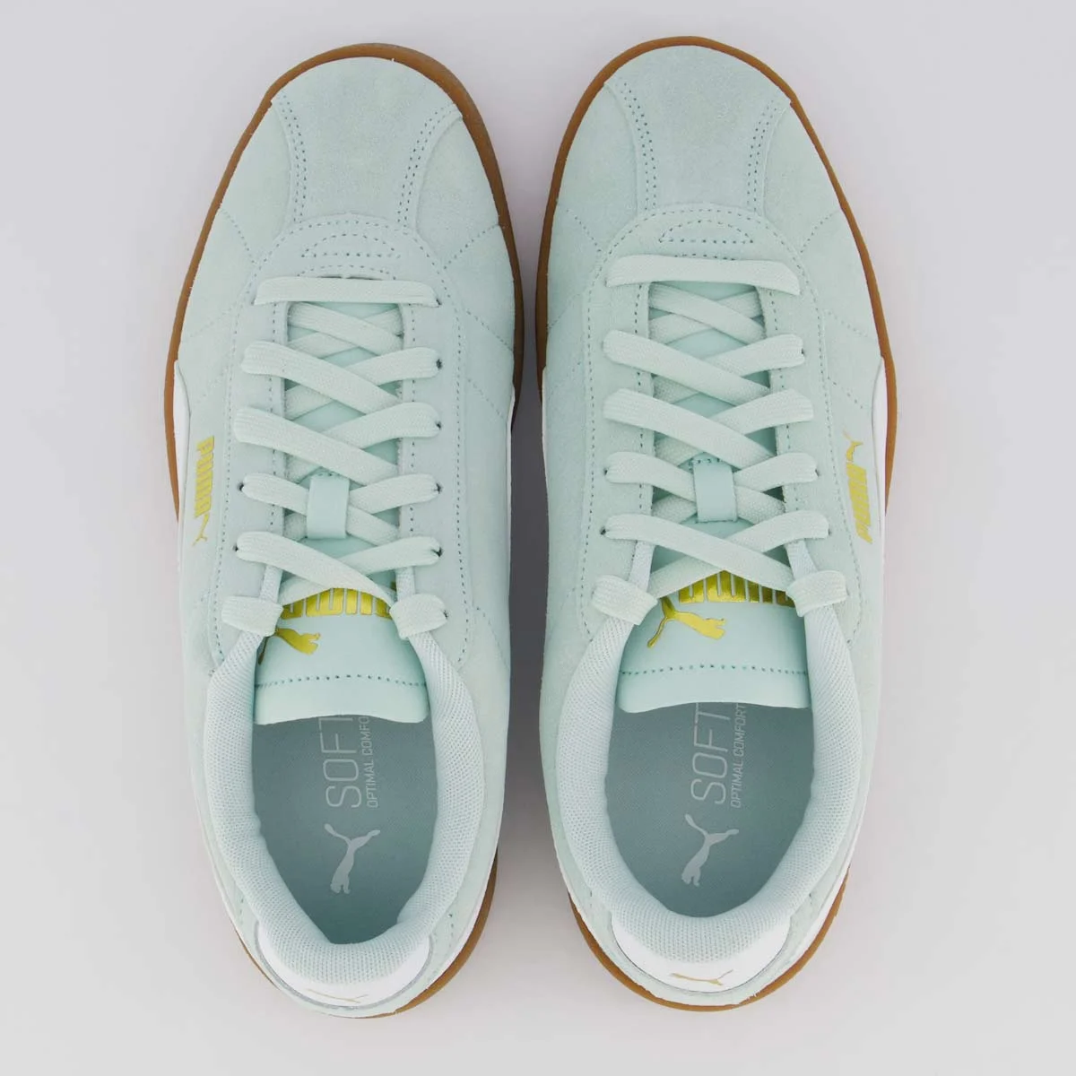 Tênis Puma Club II Feminino Verde Verde 4