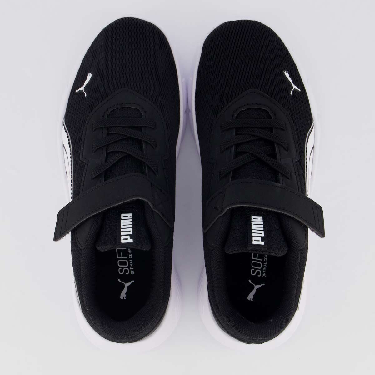 Tênis Puma 2.0 FlexFocus Modern AC+ PS Infantil Preto Preto 4
