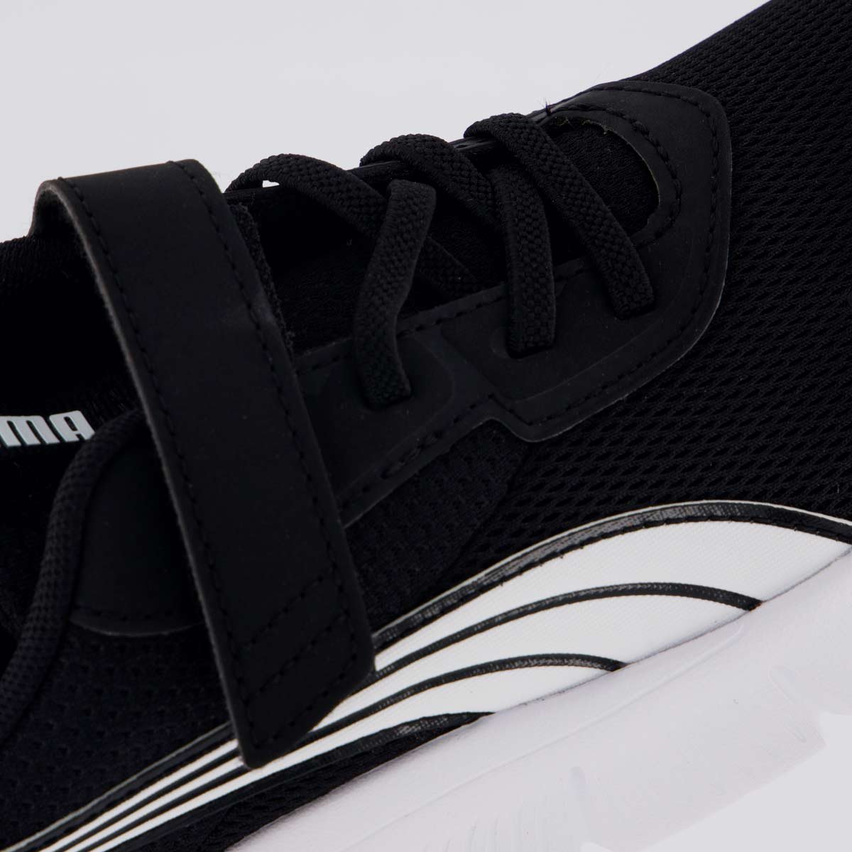 Tênis Puma 2.0 FlexFocus Modern AC+ PS Infantil Preto Preto 7