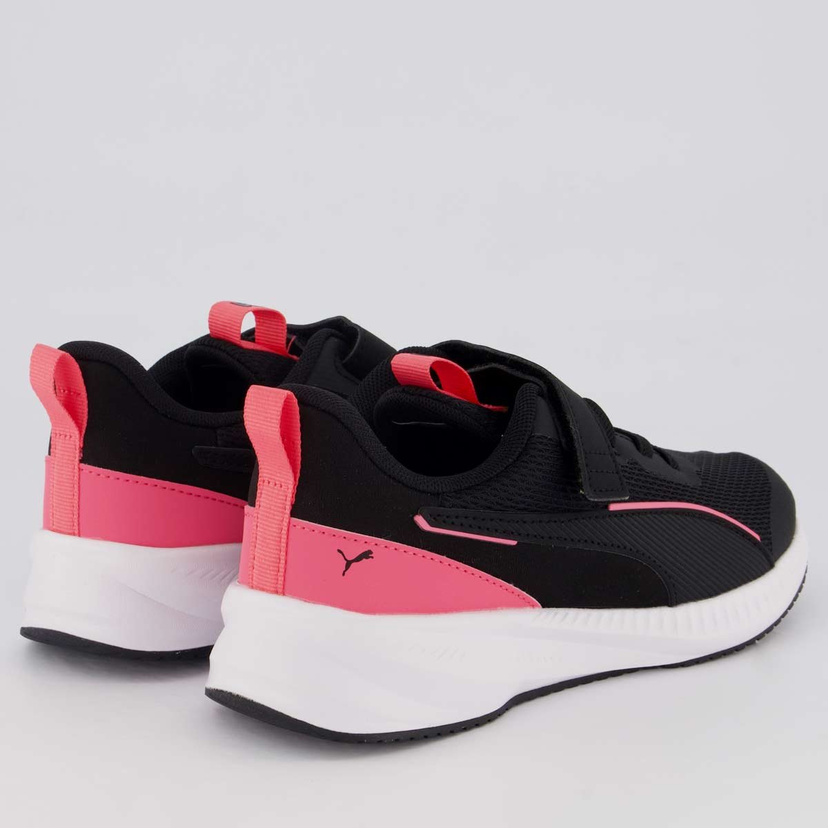 Tênis Puma Flyer Lite 3 AC+ PS Infantil Preto e Pink Preto/Pink 3