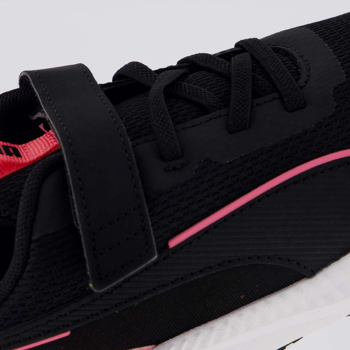 Tênis Puma Flyer Lite 3 AC+ PS Infantil Preto e Pink Preto/Pink 7