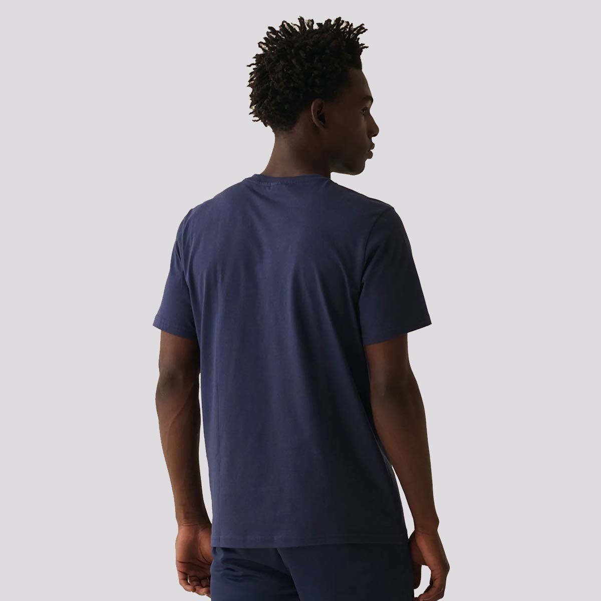 Camiseta Fila Classic Marinho e Branco Azul 2