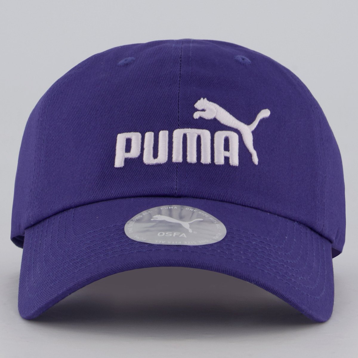 Boné Puma ESS No. 1 Logo BB Roxo Acinzentado Azul 3