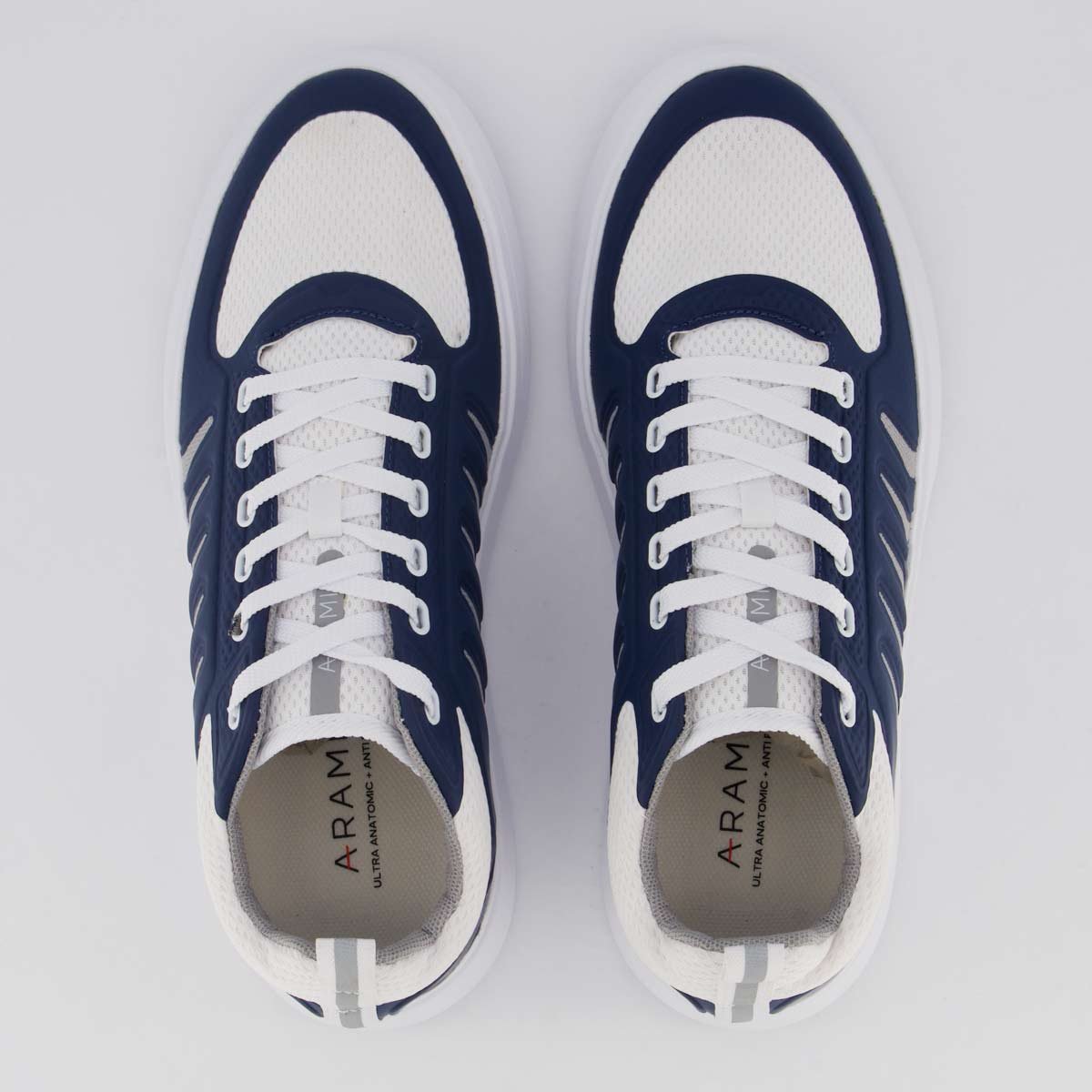 Tênis Aramis Journey Generation 2.0 Branco Azul/Branco 4