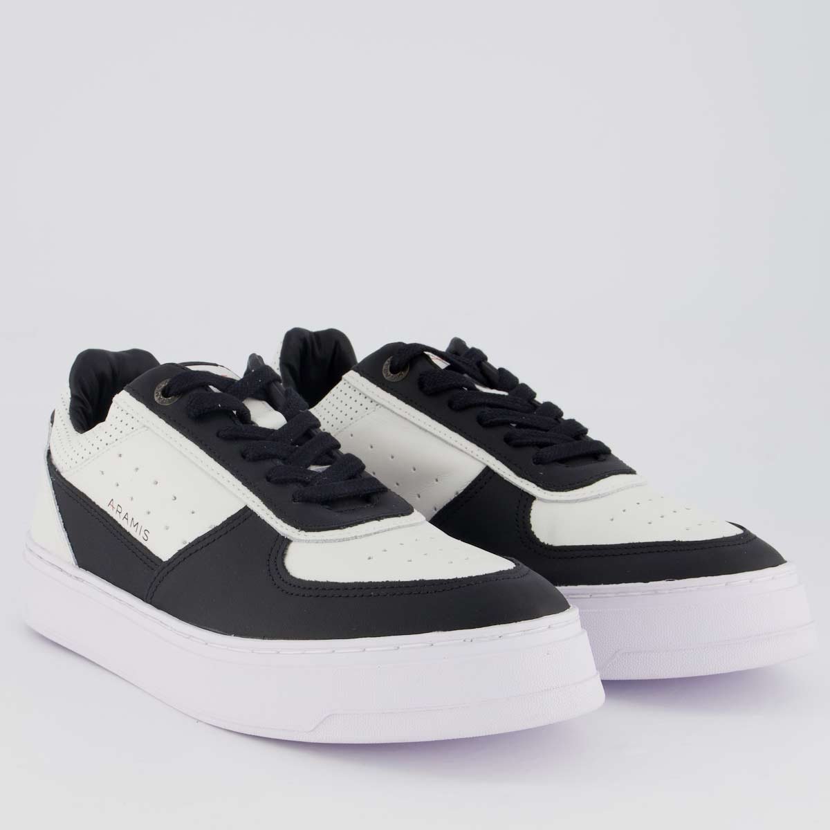 Tênis Aramis Legacy Winner Branco e Preto Branco/Preto 2