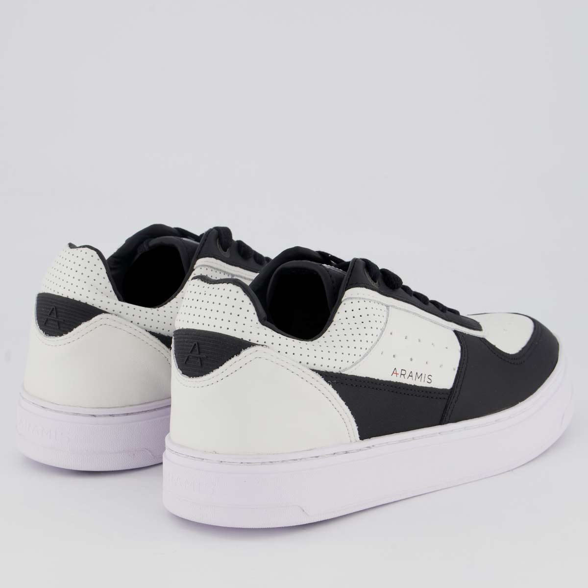 Tênis Aramis Legacy Winner Branco e Preto Branco/Preto 3