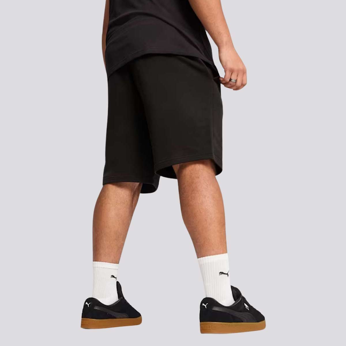 Bermuda Puma ESS NO. 1 Logo Preta Preto 2