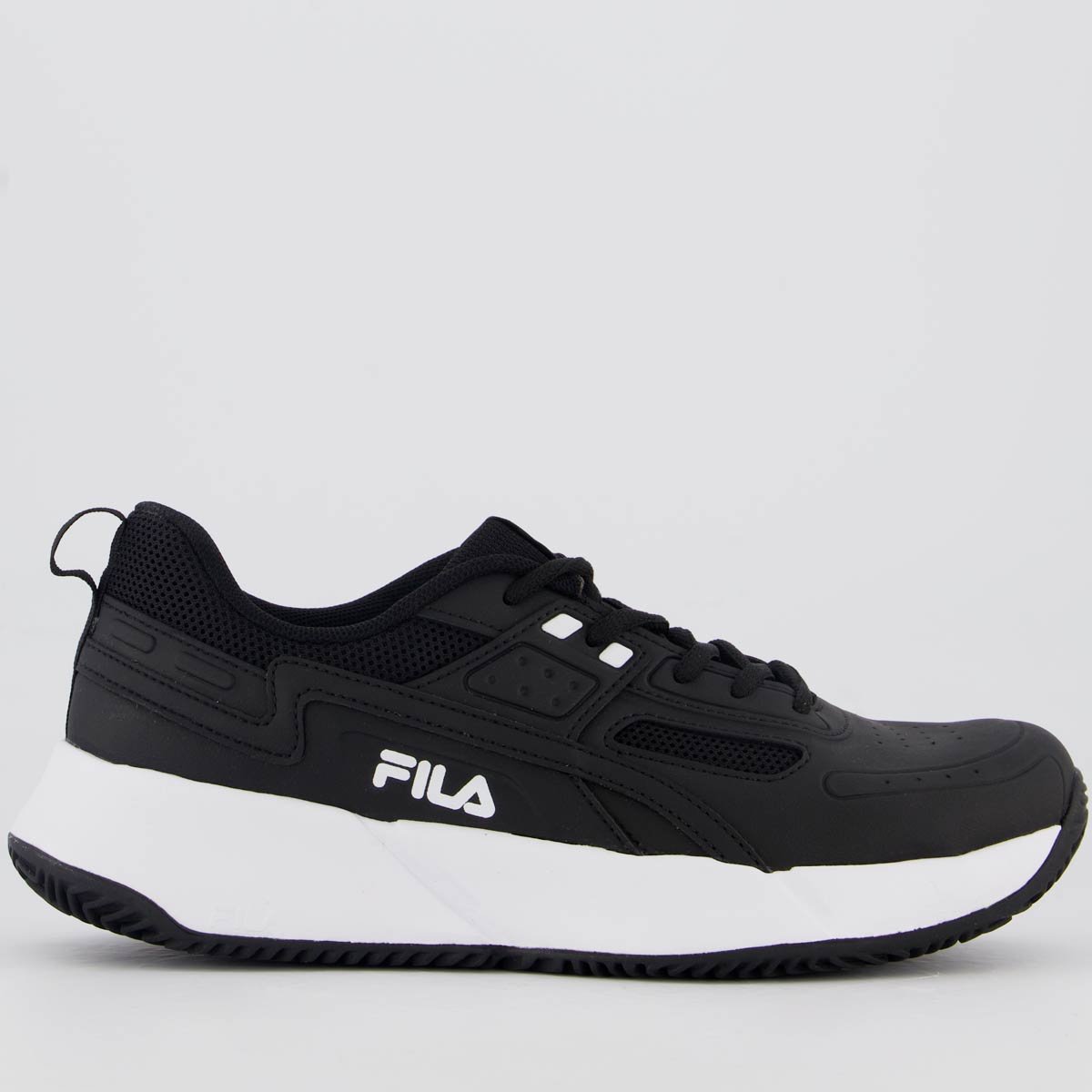 Tênis Fila Precision Preto e Branco Preto/Branco 1