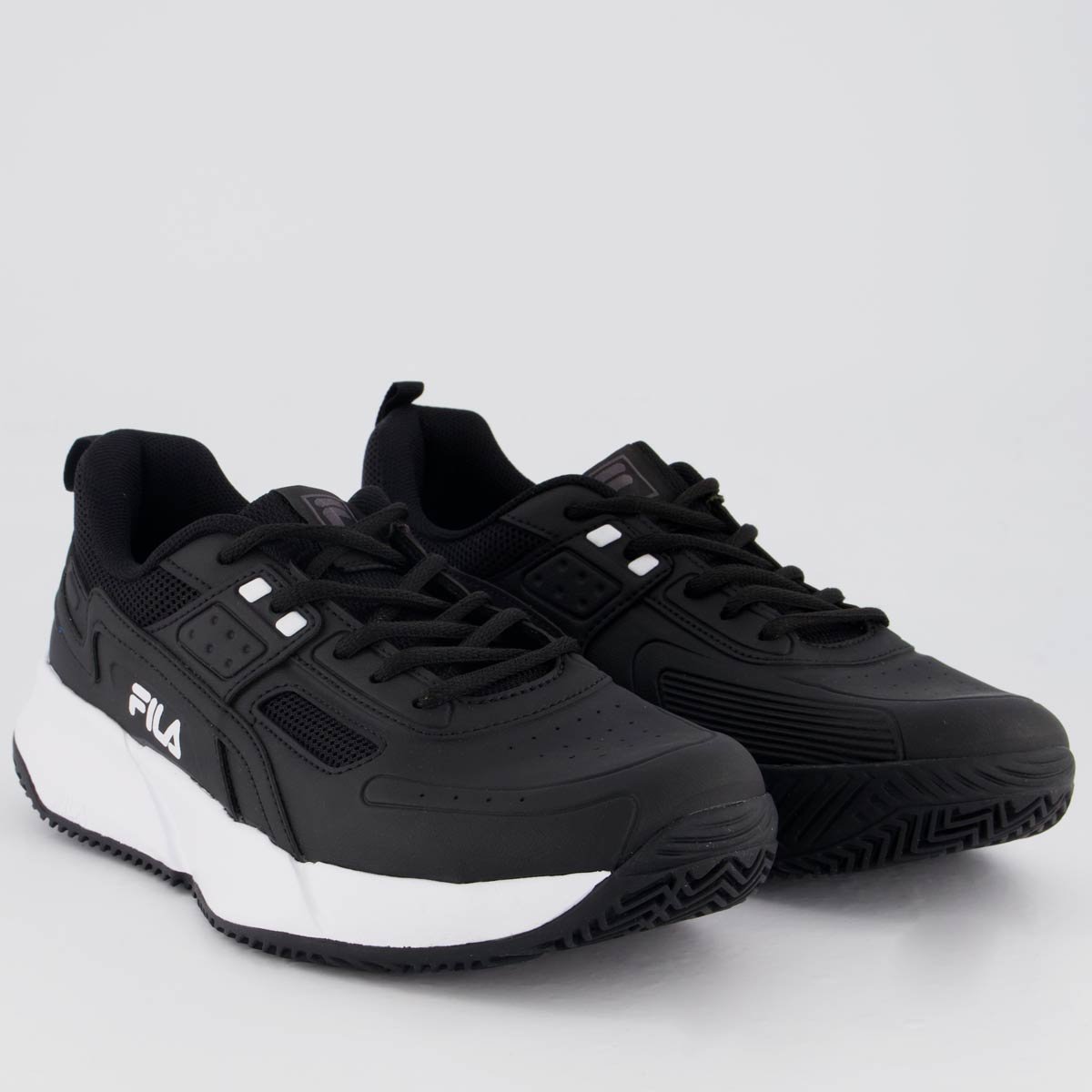 Tênis Fila Precision Preto e Branco Preto/Branco 2