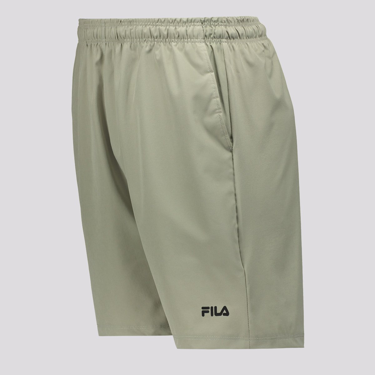 Shorts Fila Energy 8 Verde Acinzentado Bege 2