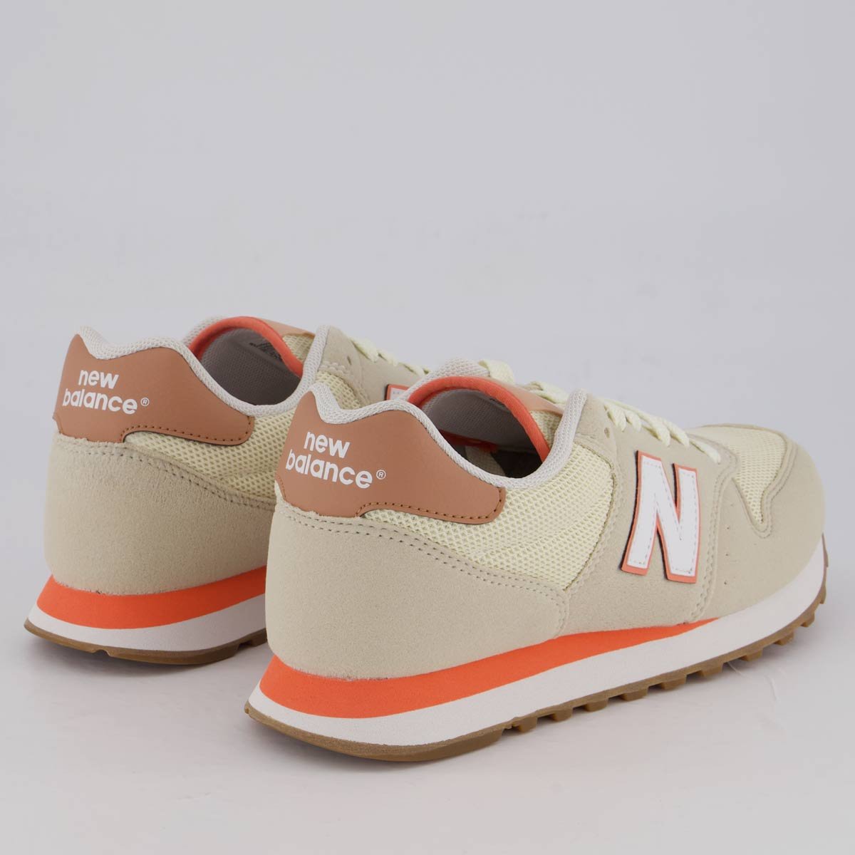 Tênis New Balance 500 V2 Feminino Bege Bege 3