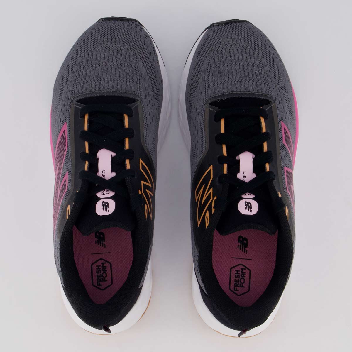 Tênis New Balance Fresh Foam Arishi V4 Feminino Cinza e Preto Cinza/Preto 4