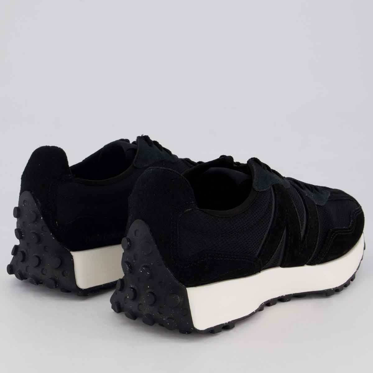 Tênis New Balance 327V1 Branco e Preto Preto 3