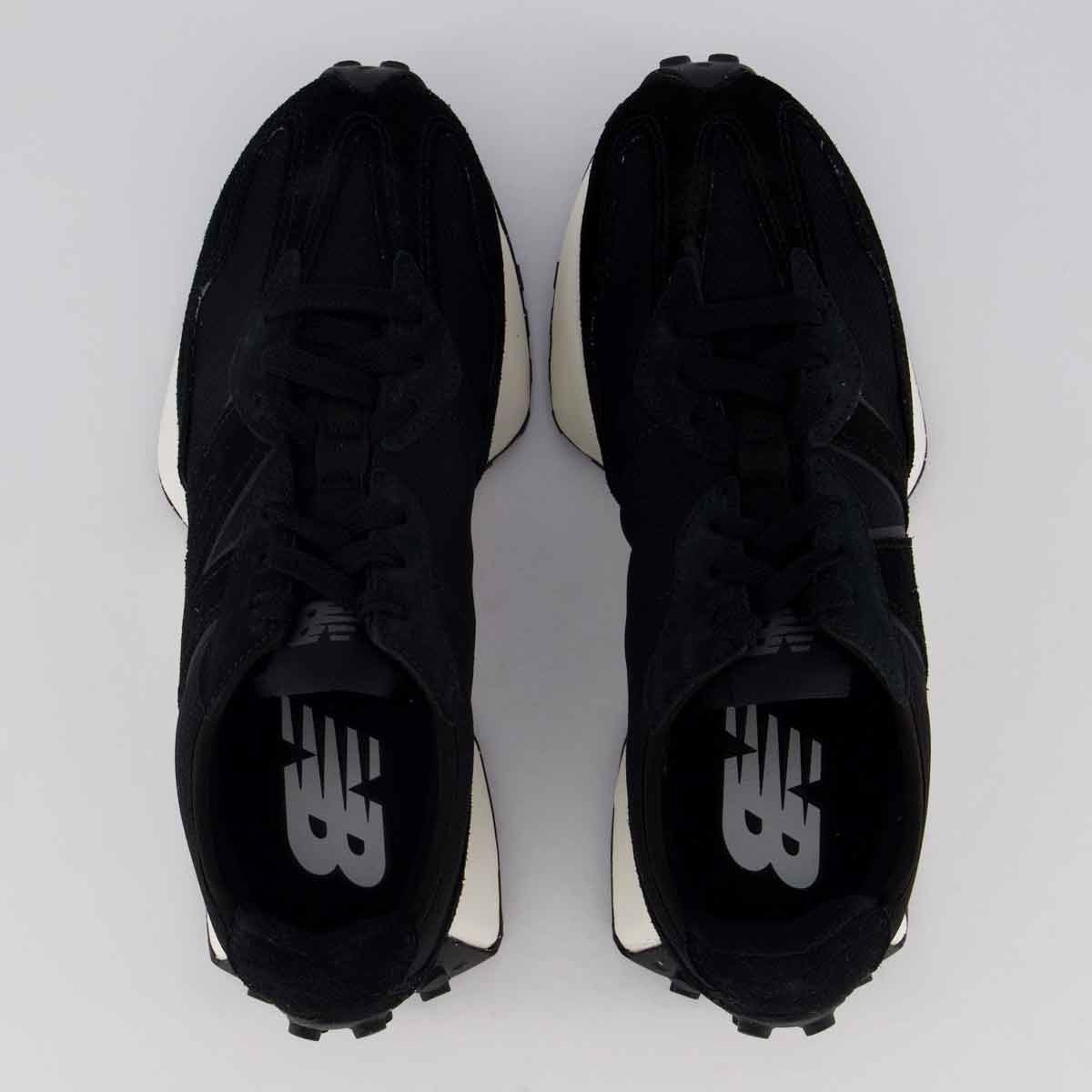 Tênis New Balance 327V1 Branco e Preto Preto 4