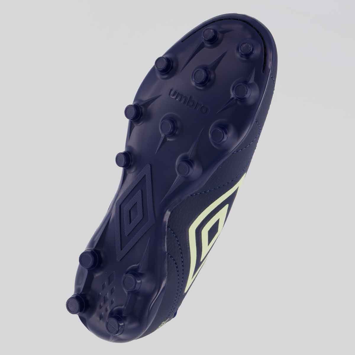 Chuteira Umbro Class Footballer Campo Marinho e Verde Marinho/Verde 5