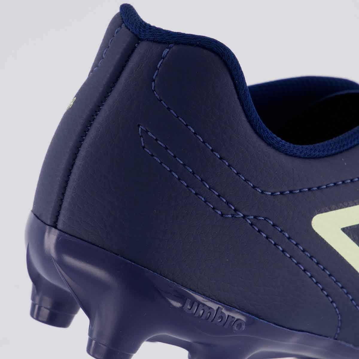 Chuteira Umbro Class Footballer Campo Marinho e Verde Marinho/Verde 6