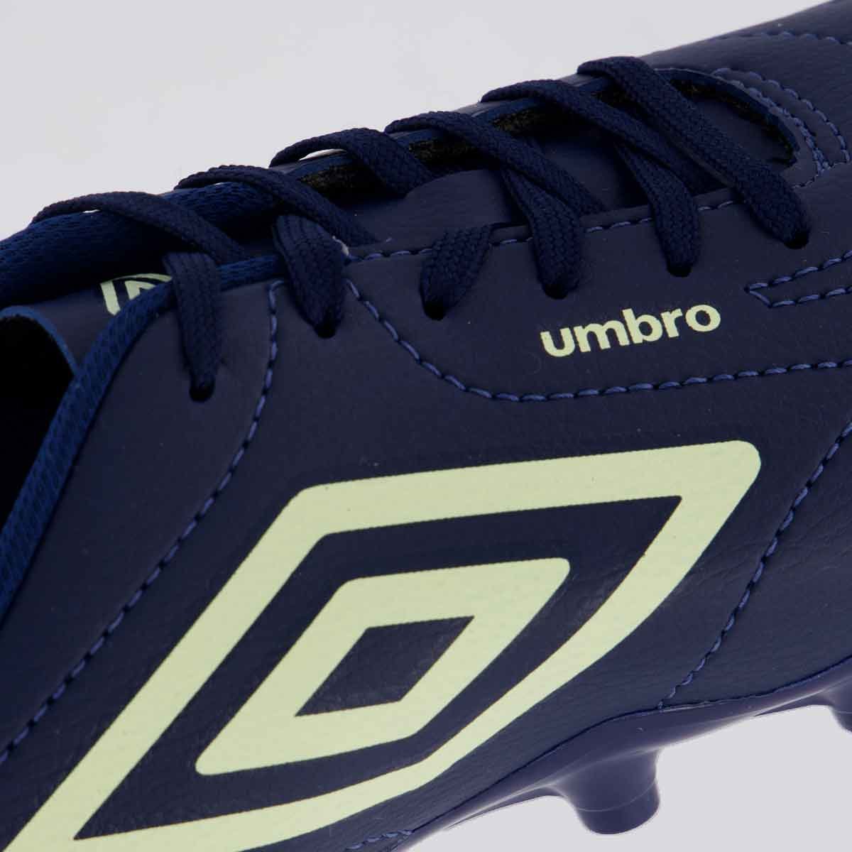 Chuteira Umbro Class Footballer Campo Marinho e Verde Marinho/Verde 7