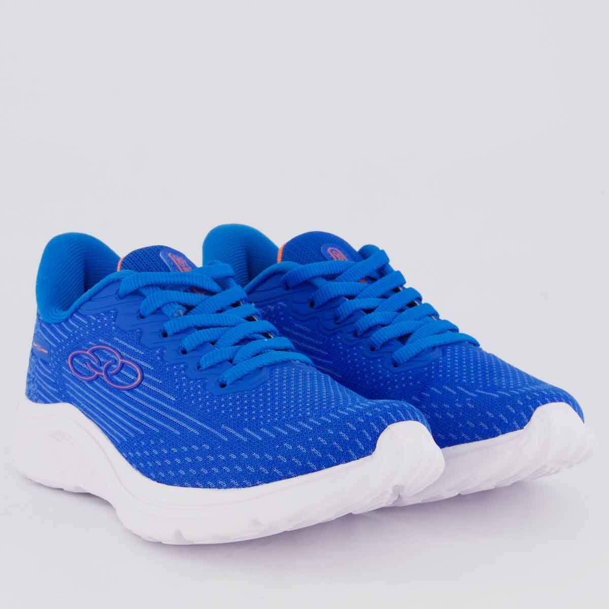 Tênis Olympikus Delta Juvenil Azul e Laranja Azul/Laranja 2