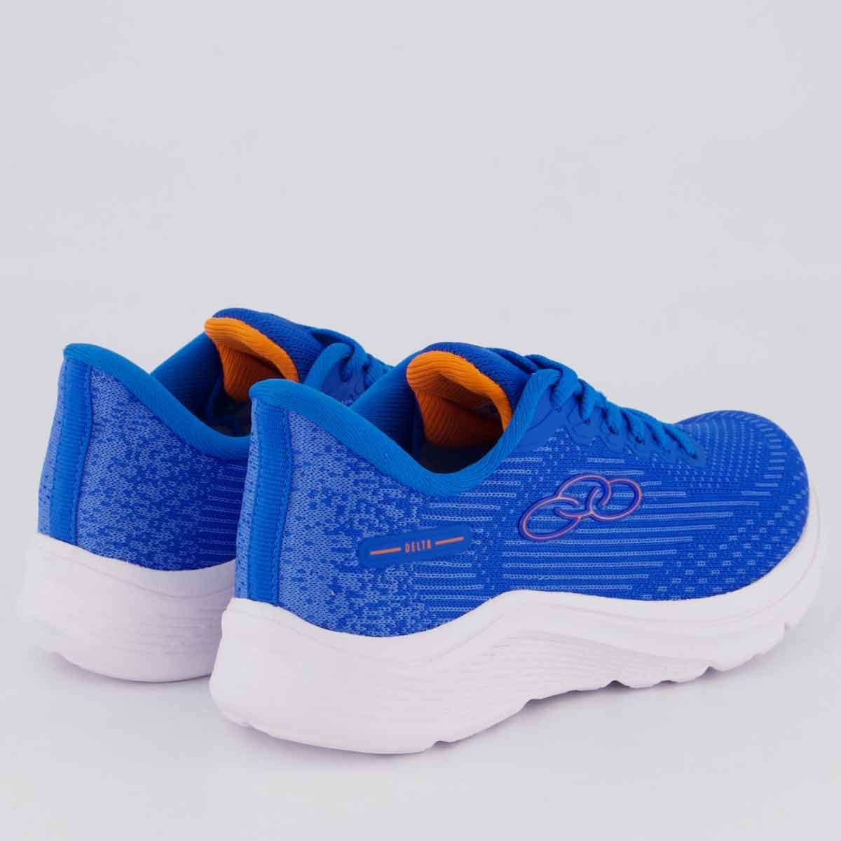 Tênis Olympikus Delta Juvenil Azul e Laranja Azul/Laranja 3