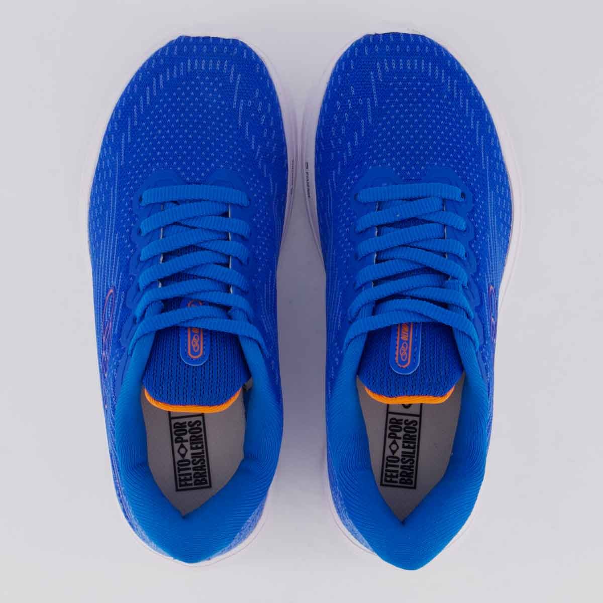 Tênis Olympikus Delta Juvenil Azul e Laranja Azul/Laranja 4