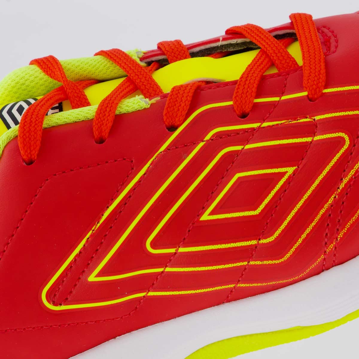 Chuteira Futsal Umbro BR Futsal Juvenil Vermelha Vermelho 7