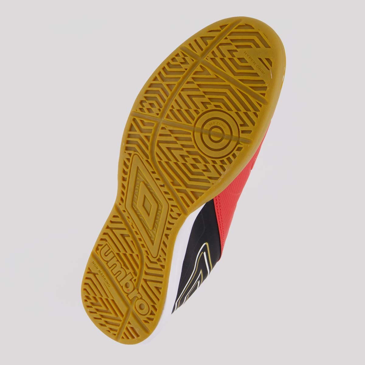 Chuteira Umbro Fifty VI Futsal Vermelha e Preta Vermelho/Preto 5