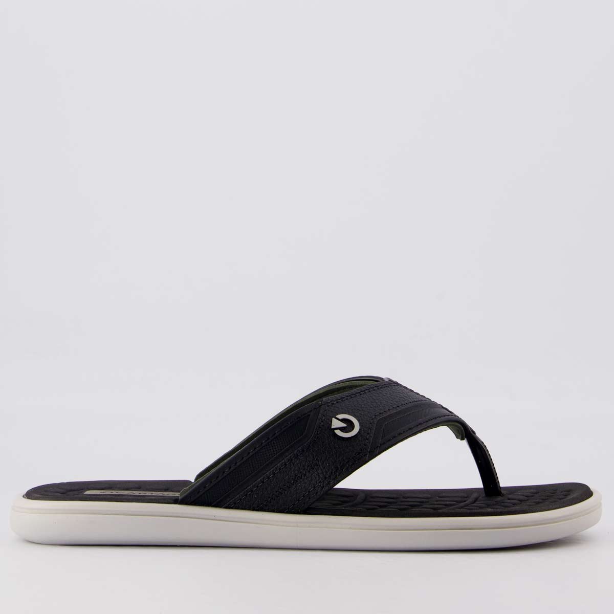 Chinelo Cartago Vêneto III Preto Preto 2