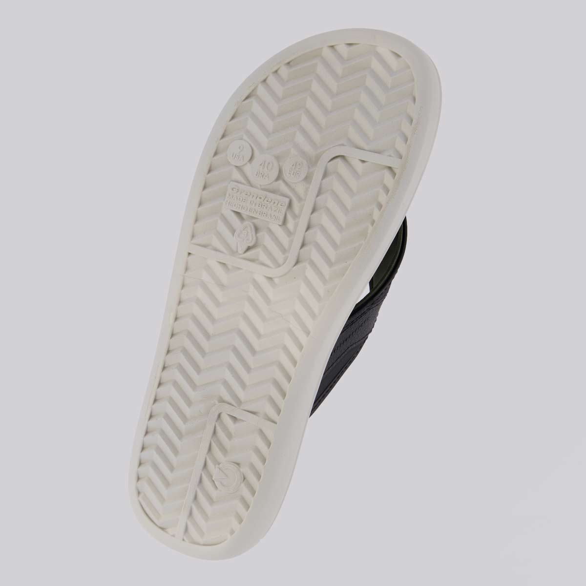 Chinelo Cartago Vêneto III Preto Preto 5