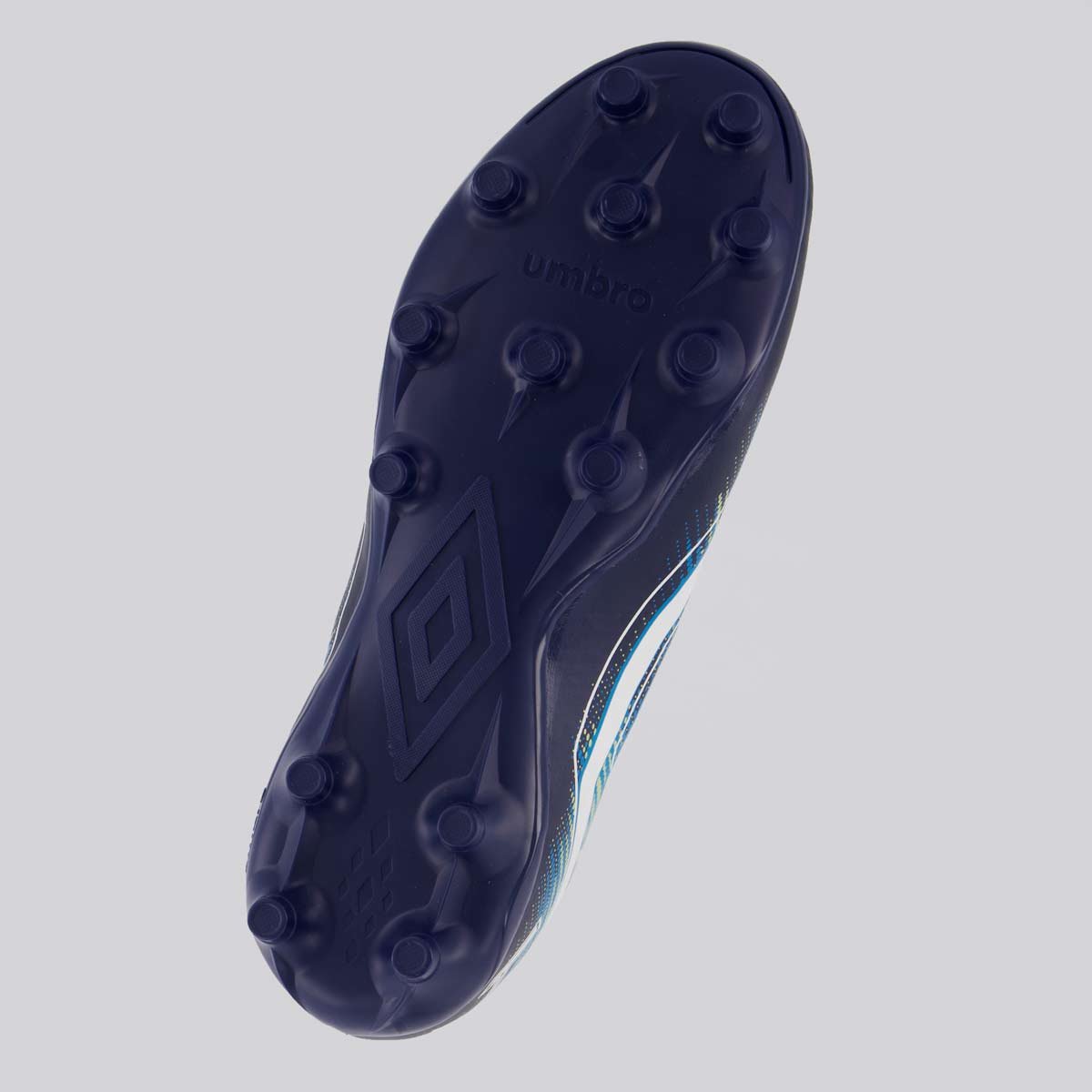 Chuteira Umbro Heatmap Campo Juvenil Marinho e Branca Marinho/Branco 5